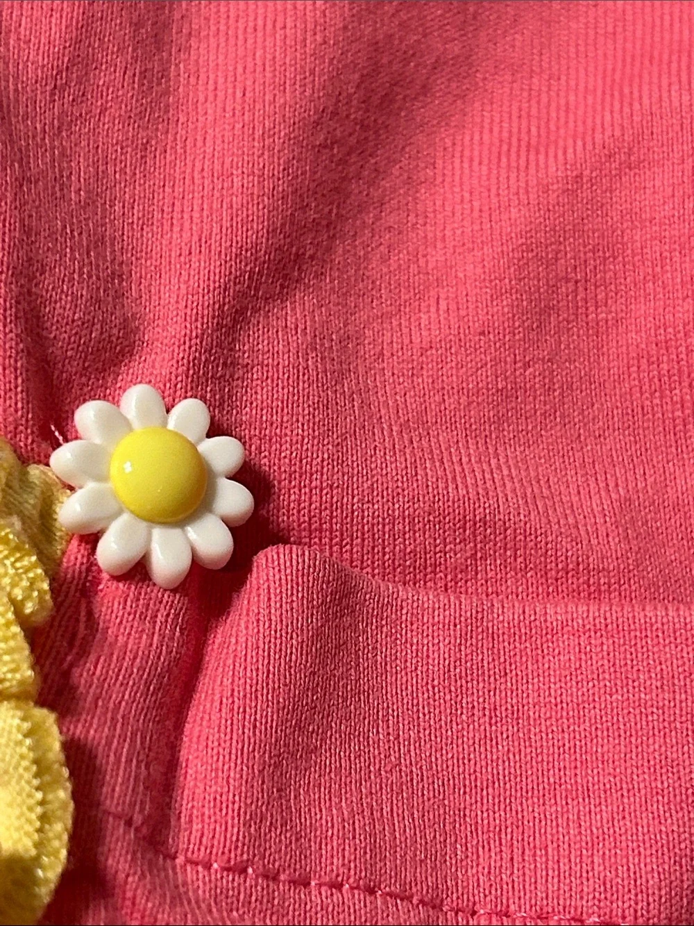 🐕‍🦺Hanna Andersson  Colorblock Pink &Orange Ruffle Pocket Dress size 100/us4 GUC
